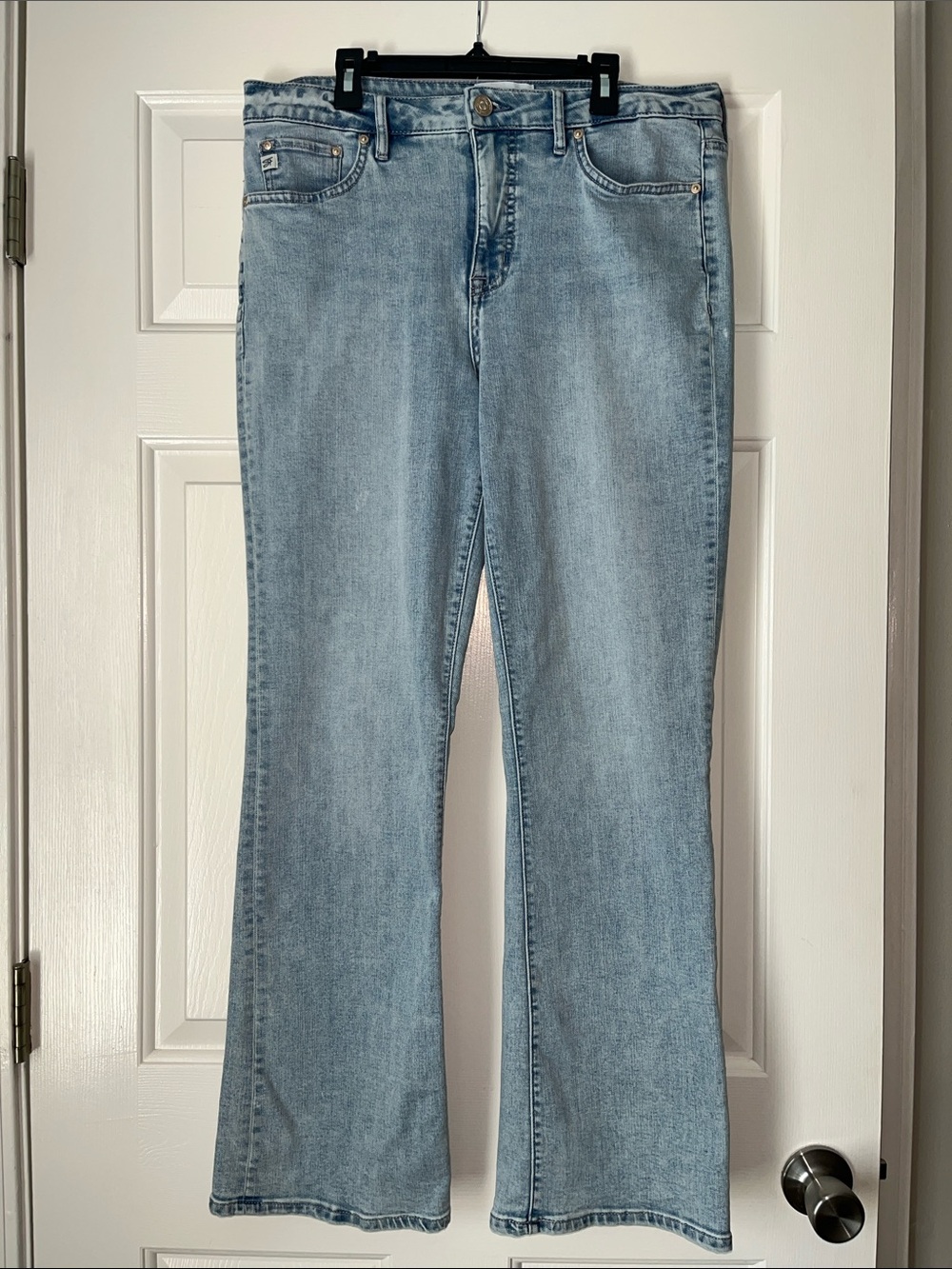 Seven7 Light Blue High Rise Slim boot